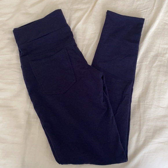 BLAKE TAILORED SKINNY ORGANIC COTTON & BAMBOO PANT Navy S